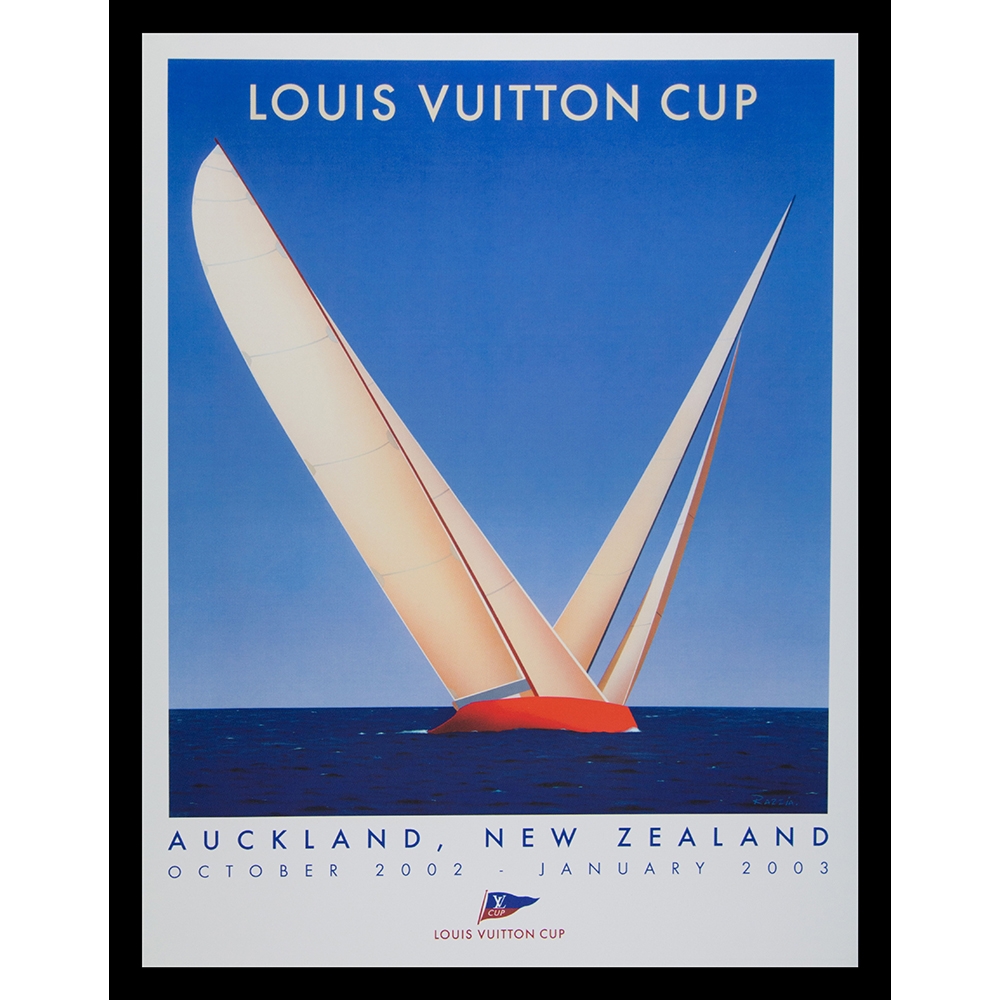 Louis Vuitton Razzia Print |2002 Louis Vuitton Cup Auckland