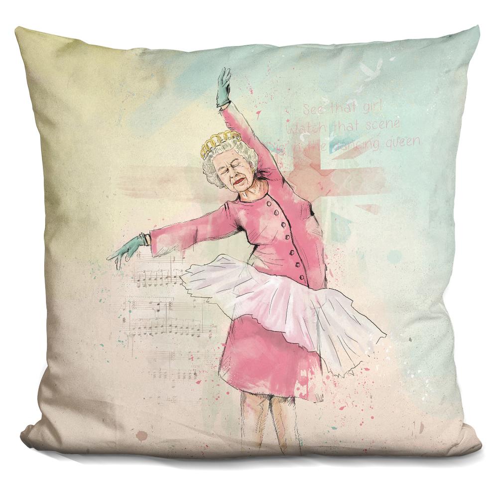 Balazs Solti Dancing queen Throw Pillow